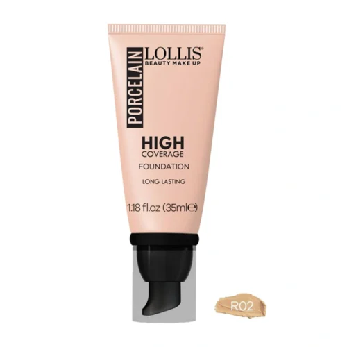 Lollis Porcelain High Coverage Foundation - R02