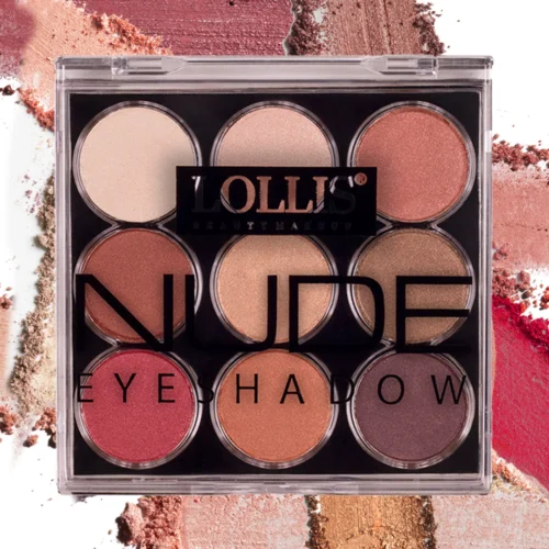Lollis Nude Eyeshadow 9 Colors 01